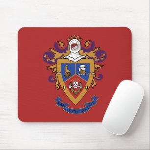 Officiële Delta Sigma Pi-wapen Muismat