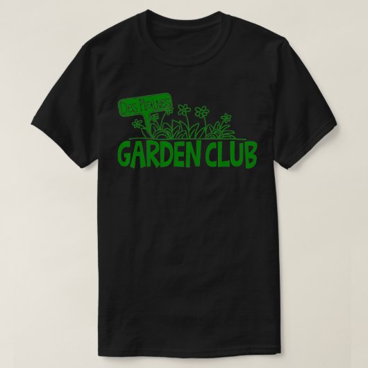 Officiële Des Plaines Garden Club T-shirt (Design voorkant)