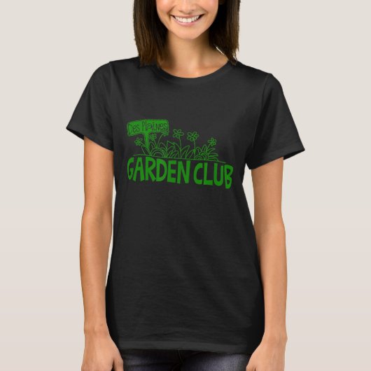 Officiële Des Plaines Garden Club T-shirt (Voorkant)
