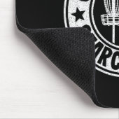 Officiële Disc Search Team Logo Frisbee Golf Grapp Muismat (Hoek)