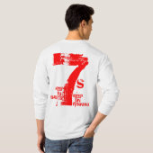 Officiële diviFiji 7s Ventilator draag T-shirt (Achterkant volledig)