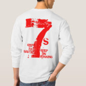 Officiële diviFiji 7s Ventilator draag T-shirt (Achterkant)