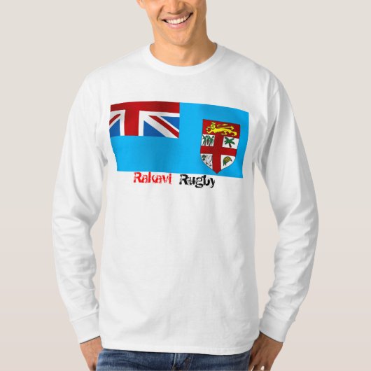 Officiële diviFiji 7s Ventilator draag T-shirt (Voorkant)