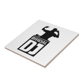 Officiële DJ Tegeltje (Zijkant)
