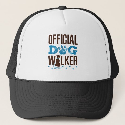 Officiële Dog Walker Trucker Pet (Voorkant)