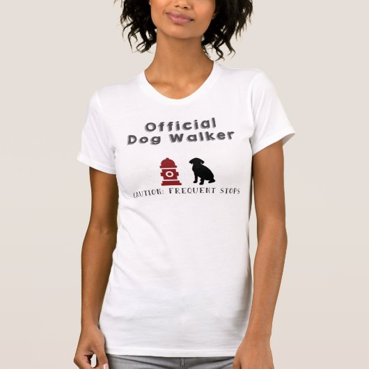 Officiële Dog Walker Tshirt (Voorkant)
