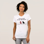 Officiële Dog Walker Tshirt (Voorkant volledig)