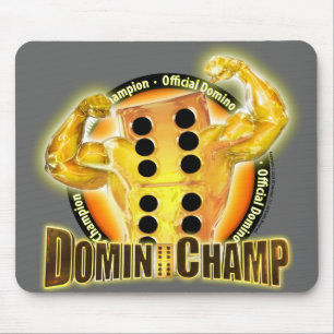 Officiële Domino Champion Mousepad Muismat