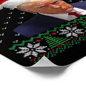 Officiële Donald Trump-Mok schoot Lelijke Kerst Poster (Hoek)