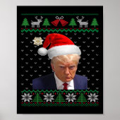 Officiële Donald Trump-Mok schoot Lelijke Kerst Poster (Voorkant)