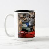 Officiële drie oude Ddes Coffee-Mok Tweekleurige Koffiemok (Links)