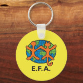 OFFICIËLE E.F.A. SLEUTELHANGER (Voorkant)
