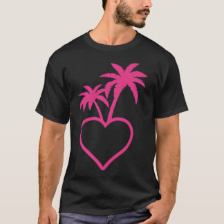 Officiële eilandengroep van de Heart Love Island T-shirt