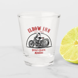 Officiële Elbow Inn® Biker Lucy Shot Glass Glas