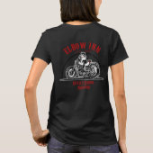 Officiële Elbow Inn® Biker Lucy Women's T-Shirt (Achterkant)