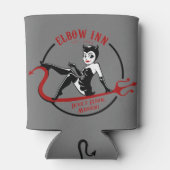 Officiële Elbow Inn® Lucy Logo Koelbox Blikjeskoeler (Achterkant)