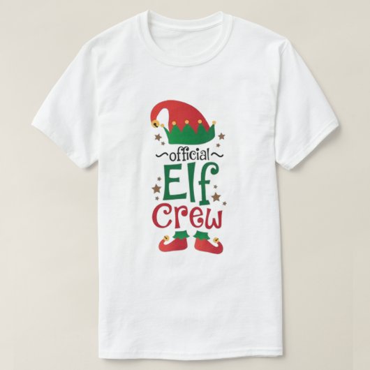 OFFICIËLE ELF-BEMANNING T-SHIRT (Design voorkant)