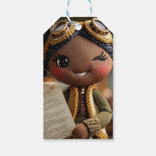 Officiële Elf Rapport Cadeaulabel (Voorkant)
