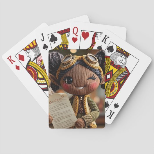 Officiële Elf Rapport Pokerkaarten (Achterkant)