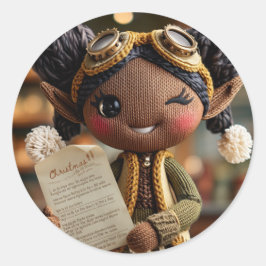 Officiële Elf Rapport Ronde Sticker