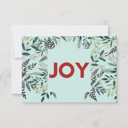 Officiële ELM-kerstkaart Bedankkaart (Voorkant)