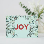 Officiële ELM-kerstkaart Bedankkaart (Staand voorkant)