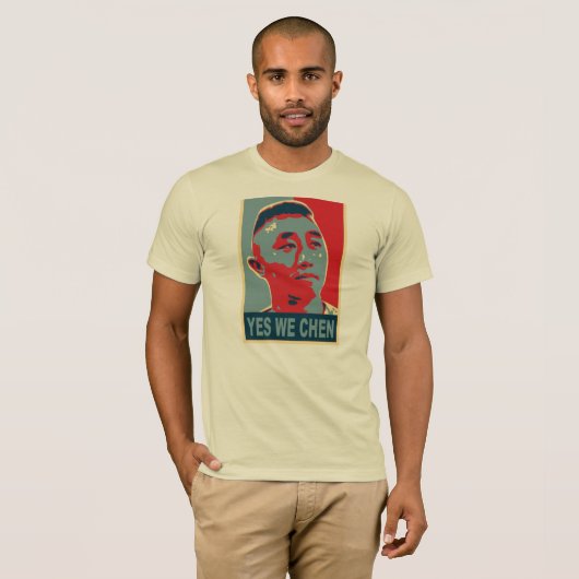Officiële Ernie Chen "Yes We Chen" TShirt (Voorkant volledig)