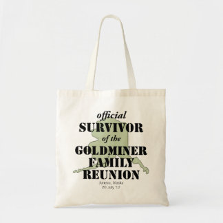 Officiële Familie Reunion Survivor - Alaska Green Tote Bag