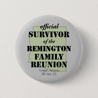 Officiële Familie Reunion Survivor - Arizona Green Ronde Button 5,7 Cm