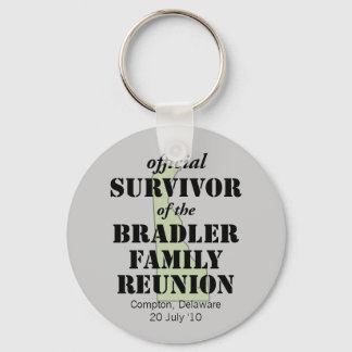 Officiële familiereünie Survivor - Delaware Green Sleutelhanger