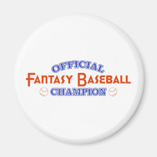 Officiële Fantasy Baseball Champion Magneet