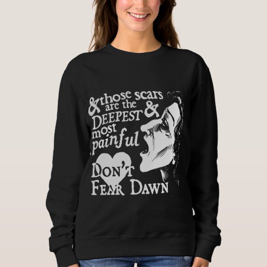 Officiële feestdag niet bang - Scars Trui (Voorkant)