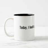 Officiële FML Mok: Homemade Tweekleurige Koffiemok (Links)