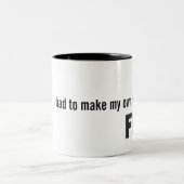 Officiële FML Mok: Homemade Tweekleurige Koffiemok (Center)