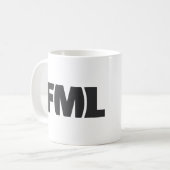 Officiële FML Mok: Nerves Koffiemok (Voorkant links)