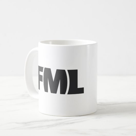 Officiële FML Mok: Nerves Koffiemok (Voorkant links)