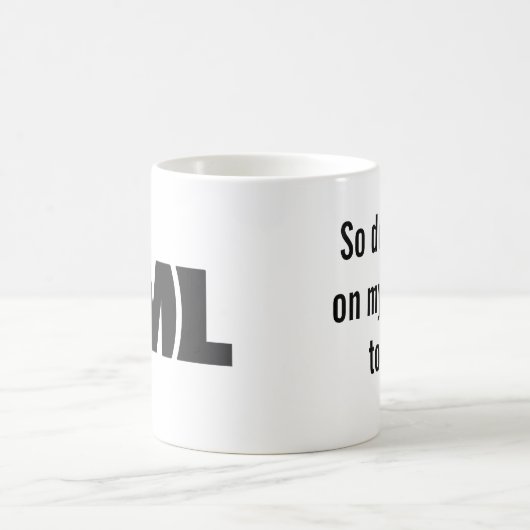 Officiële FML Mok: Nerves Koffiemok (Center)