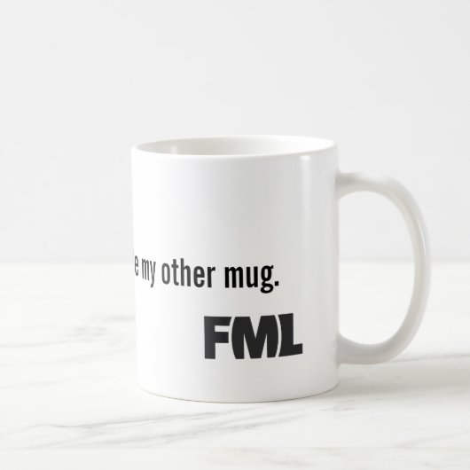 Officiële FML Mok: Stolen Koffiemok (Rechts)