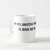 Officiële FML Mok: Teeth Koffiemok (Voorkant links)