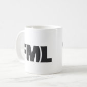 Officiële FML Mok: Voor mijn liefde Koffiemok (Voorkant links)