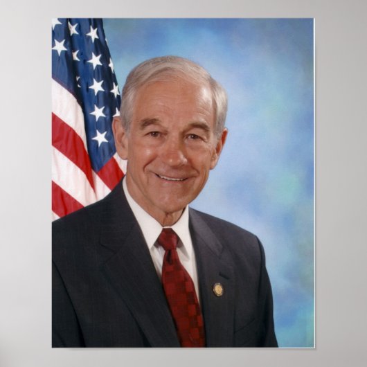 Officiële foto van Ron Paul Poster (Voorkant)