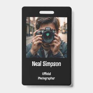 Officiële Fotograaf Badge