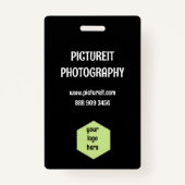 Officiële foto's badge (Achterkant)