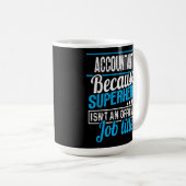 Officiële functie van accountant koffiemok (Voorkant rechts)