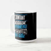 Officiële functie van accountant koffiemok (Voorkant links)