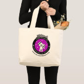 Officiële FWAS Logo Jumbo Canvas tas (Voorkant (product))