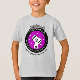 Officiële FWAS Logo Kinder Ash T-shirt