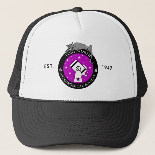 Officiële FWAS Logo Trucker Hoed Pet (Voorkant)