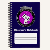 Officiële FWAS Observer's Journal Notitieboek (Voorkant)