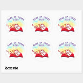 Officiële Game of Tomes 2025 Stickers (Vel)